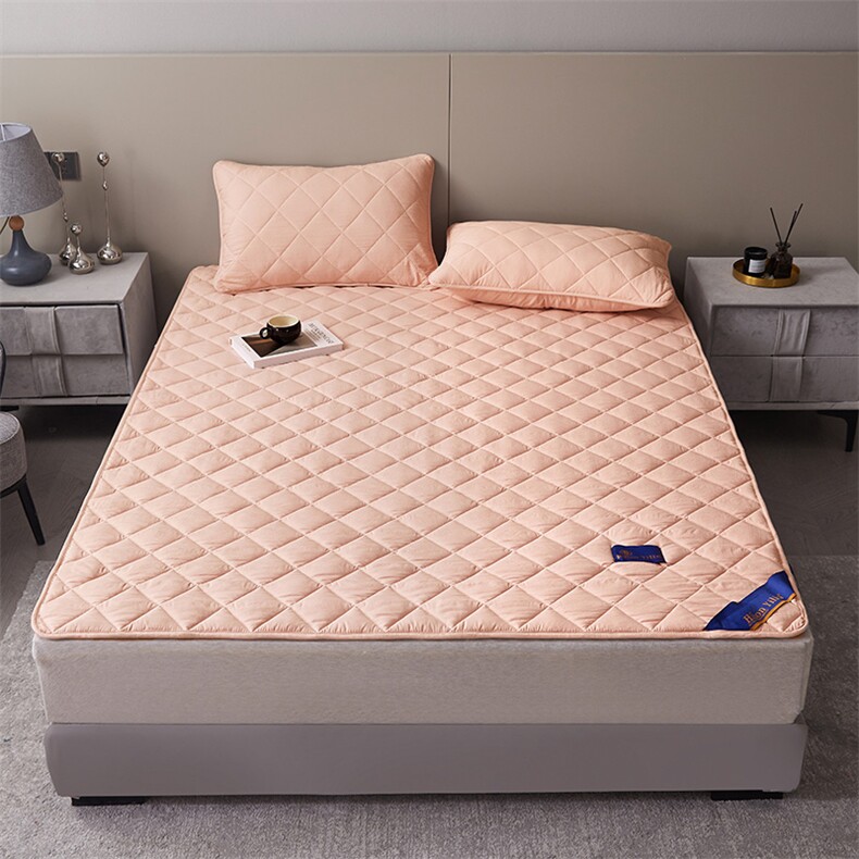 四季新款床护垫防滑床褥垫酒店款软垫，床单，一起卖家纺