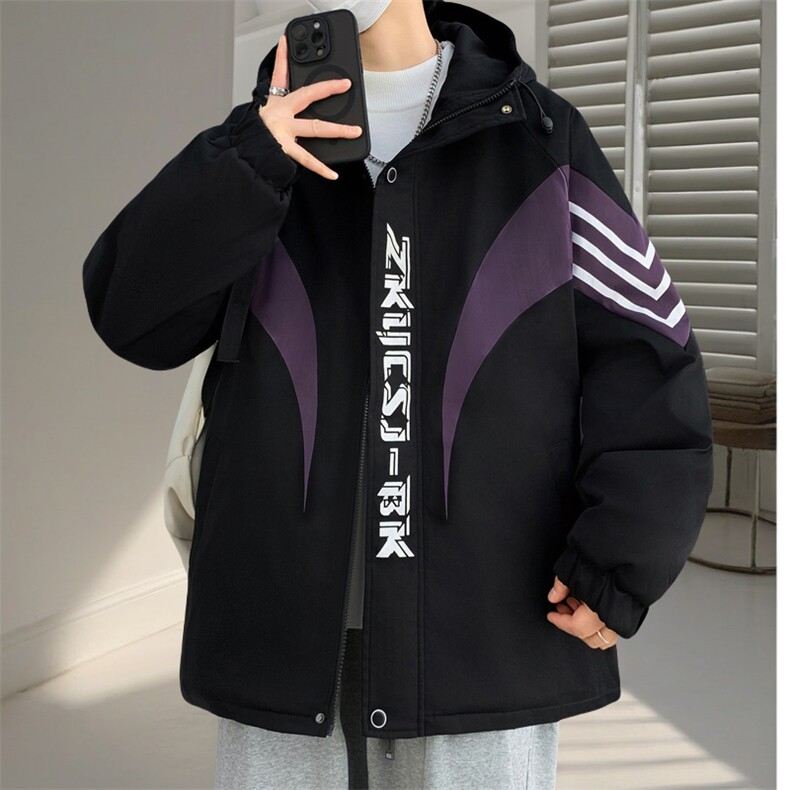 男青年休闲工装加绒夹克加绒加厚夹克棉服保暖外套LH6893-P100,男装夹克,星座1105-3