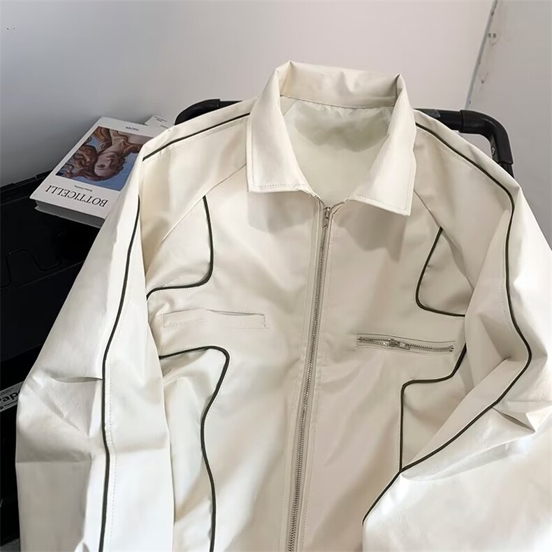 男秋季新款口袋皮衣夹克外套J167P65,男装皮衣,星座1116-2