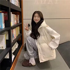 2301#高品质光版【可压图】秋冬手塞棉立领门襟棉服马甲S-XL日系，男装背心/马甲，星座506A