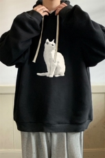 连帽卫衣男大码胖子帽衫大号运动服WY2407-P35，男装卫衣，电商A040