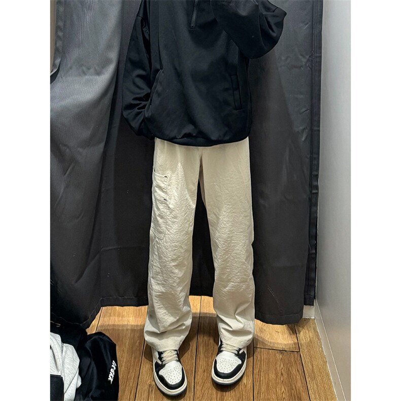 港风大码宽松休闲裤长裤直筒裤工装裤A014-DY25090-P45控68,男装工装外套,电商A014