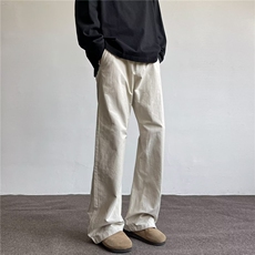 美式复古cleanfit休闲工装长裤vintage宽松直筒百搭裤子K5834-P36，男装工装外套，星座412-3
