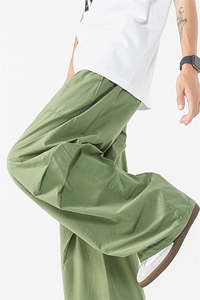 8XL-M 日系户外防泼登山裤男直筒束脚休闲裤夏徒步工装裤K9158P68图片