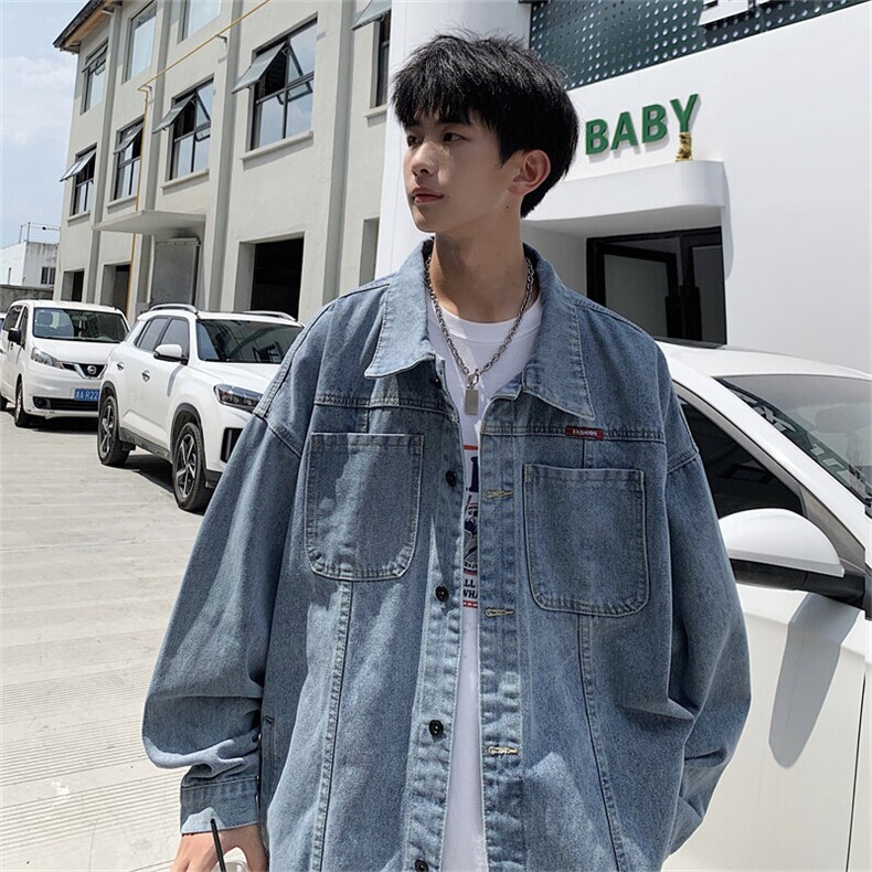 2025夹克男士港风春季潮流男装连帽外套宽松休闲上衣服JK910-P78，男装夹克，星座1103-3