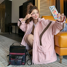 【大量现货】工装冲锋衣风衣外套2C301-8508-P165-K228，女装风衣，2C301