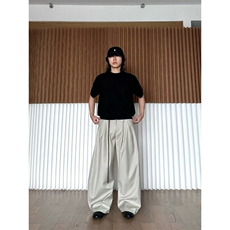现货针织衫短袖老钱风小领口短袖T2516-P35，男装T恤，星座1212