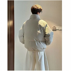 网图【帆布皮】冬季立体纹理感立领棉服男保暖棉衣M900-P110，男装棉衣，星座1213
