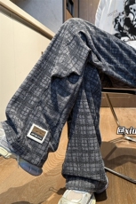 XZ616秋季新款灯芯绒满印双褶订标休闲长裤TY1069P55控68，男装休闲裤，星座512A（原616）