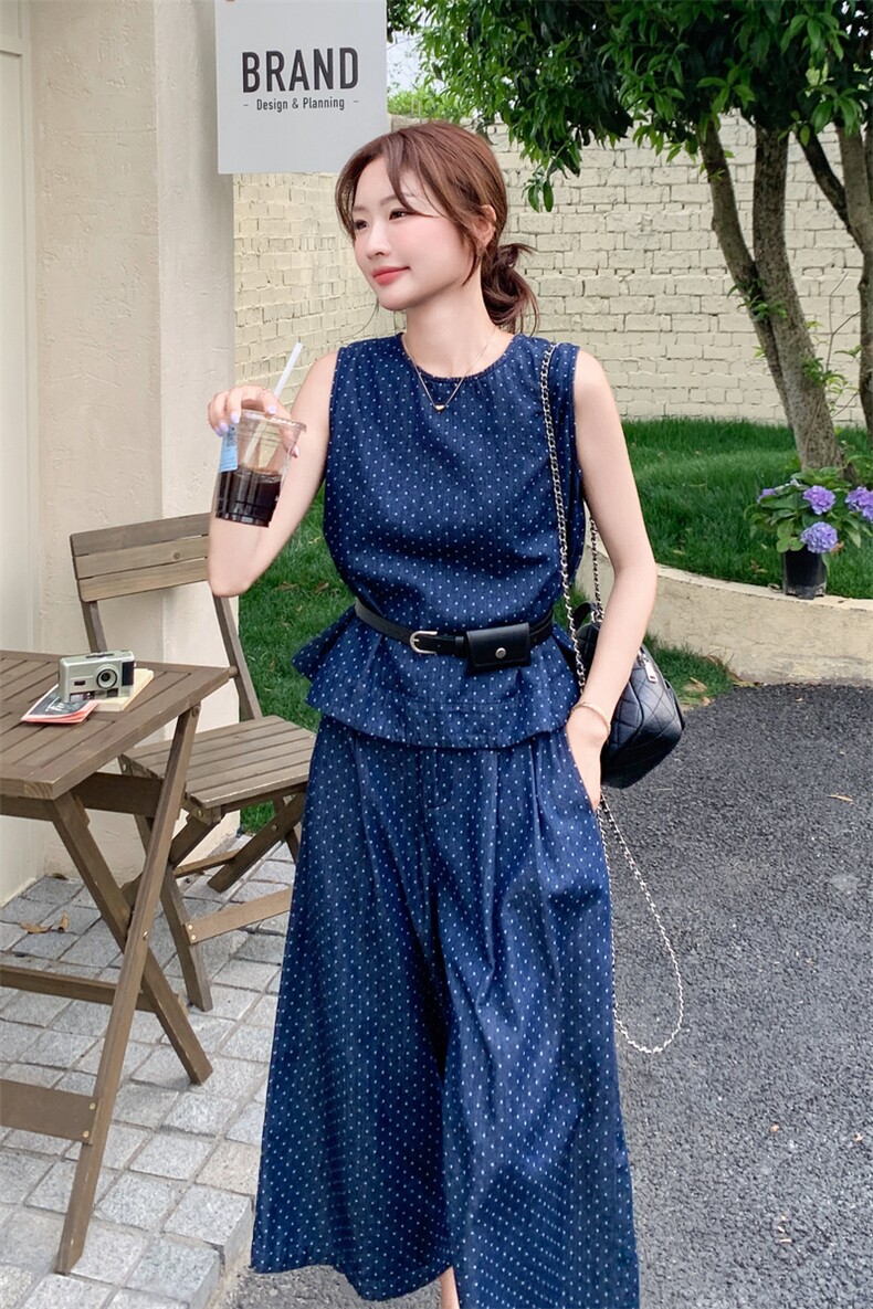 2025新品主推现货套装配腰带2C087-8808-P160K228,女装套装/套裙,2C087