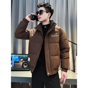 3385高端羽绒棉服男装修身韩版棉衣新款短款痞帅外套潮图片