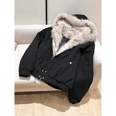 网图加绒加厚棉服男女美式座山雕秋冬宽松休闲棉衣-A2347P120，男装棉衣，电商B241