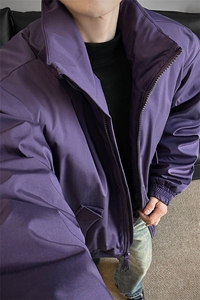 马年限定款紫气东来三防加厚宽松棉衣冬装棉服外套男装S542-特P68图片