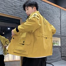 2021春秋季新店主风日系大码男大口袋休闲夹克外套佳乐J963-P65，男装夹克，电商A001