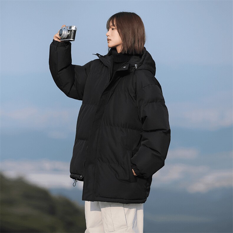 现货高品质美式高街冬季重磅三防加厚羽绒棉衣厚外套面包棉服,男装棉衣,电商A443