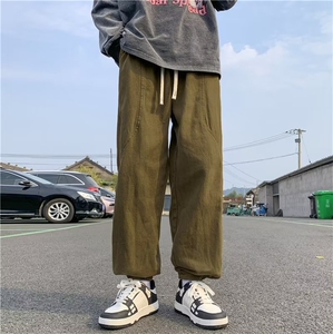男秋季新款港风休闲裤G206P38图片