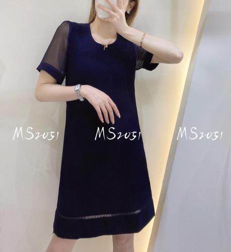 夏季连衣裙，女装连衣裙，米社