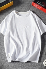 DX24045-P25大口袋百搭短袖t恤男大码半袖体恤上衣服，男装T恤，电商A040A