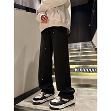XZ616春季新款百搭微喇休闲牛仔伐木长裤TY2402P65控78，男装牛仔裤，星座512A（原616）