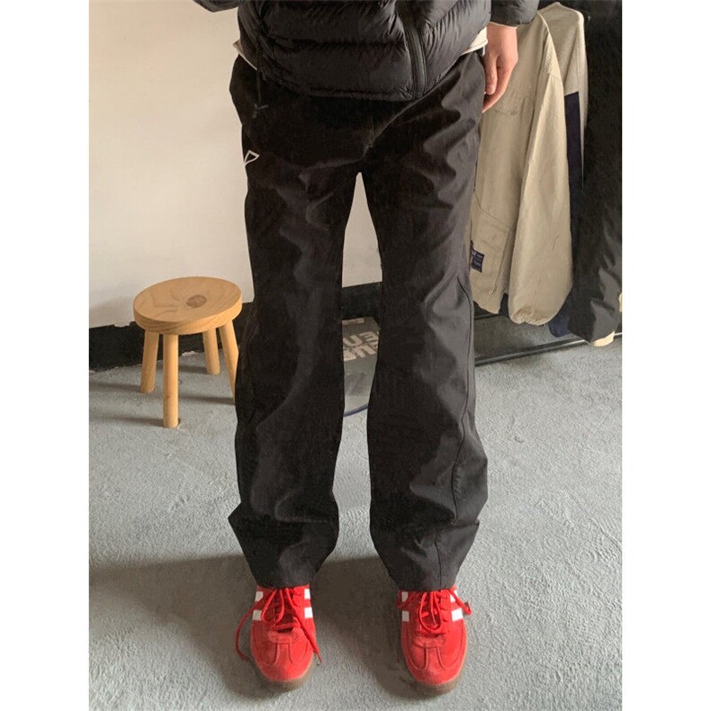 【有货】XXK324CC-特P40三角标裤子男女直筒宽松休闲裤,男装休闲裤,星座1007（原301D）