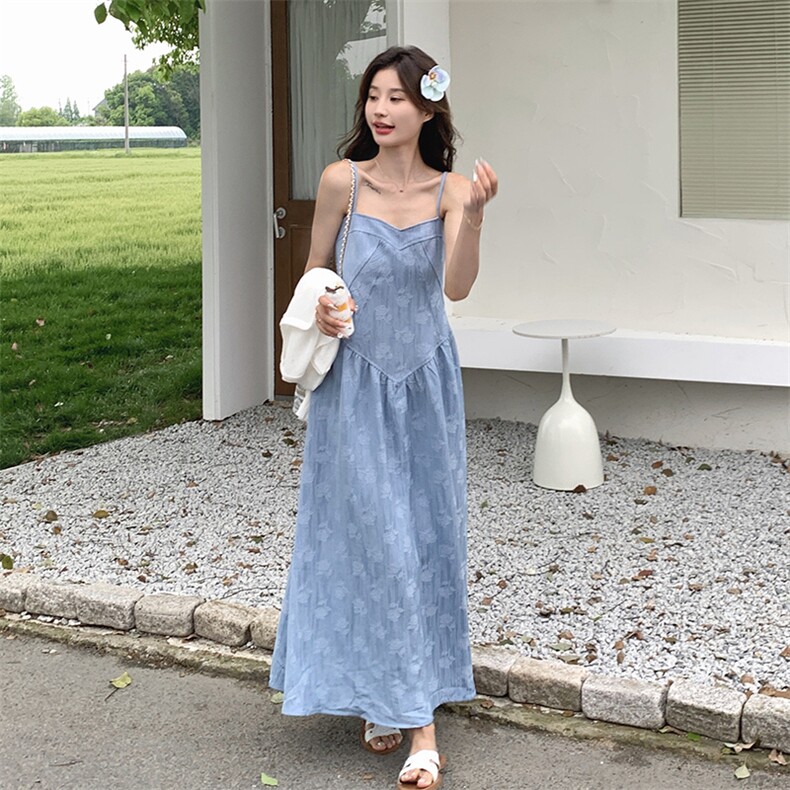 [现货】夏季针织开衫吊带裙套装A809P170K228,女装套装/套裙,2C269