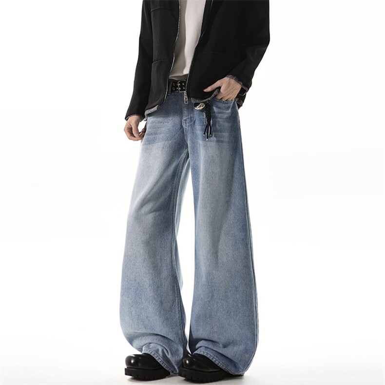 809B!新春现货美式弯刀宽松牛仔裤809B-623-P48,男装牛仔裤,星座809B（原星座805）