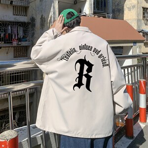 ！22秋季新款宽松大码港风R夹克外套JK1679-P50控68图片
