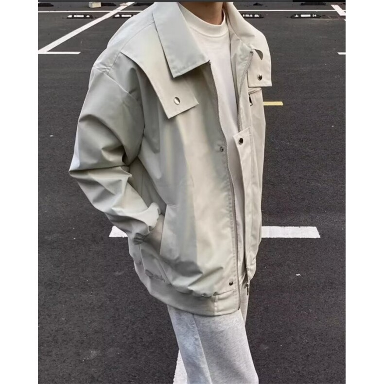 原宿日系百搭简约时尚新款流行气质文艺慵懒高质量夹克JY25，男装夹克，星座1116A（原606A-3）