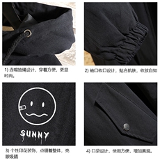 JK41072-P85加棉款-P115纯棉连帽夹克男士大码工装夹克男砖墙，男装夹克，电商A040A