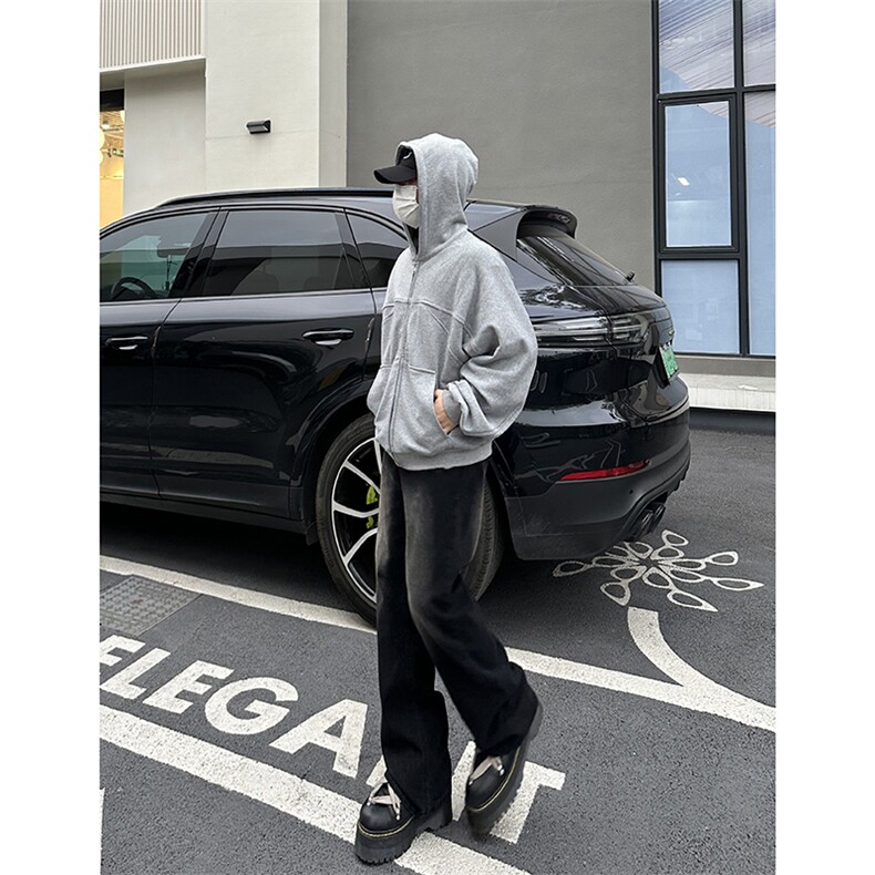 美式ins高街hiphop直筒暗黑重工艺水洗牛仔裤货号K659P50,男装牛仔裤,电商A063