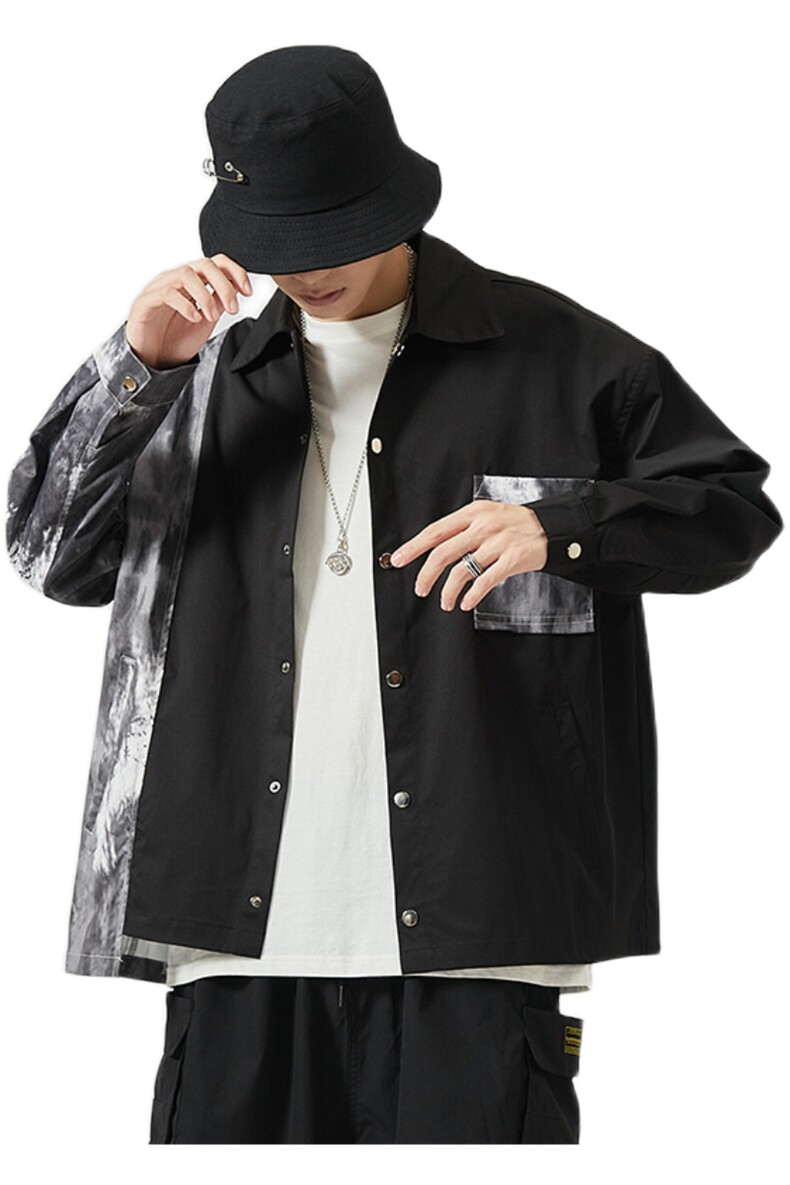 2021日系秋季新款男士宽松休闲外套男夹克外套JK75/P65,男装夹克,星座608A