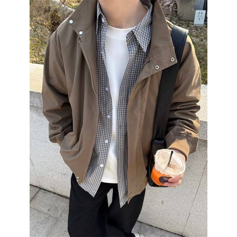 春秋季ma1飞行员夹克男短款潮流棒球服帅气机车大码工装外套,男装夹克,四季星座505