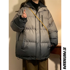 中性风黄灯防水渐变色冲锋衣棉衣女聚酯纤维MY77095P120控168，男装夹克，星座227-7