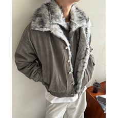 羊羔绒毛棉袄男士冬季加厚加绒棉衣冬装情侣棉服外套M8224，男装棉衣，星座1116A（原606A-3）