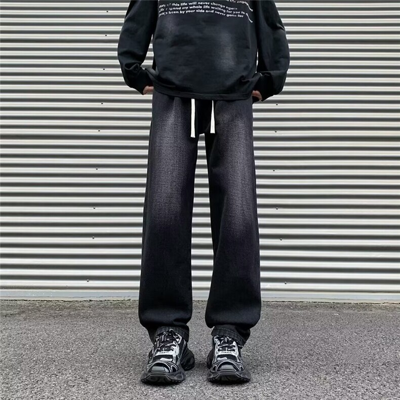 2024美式牛仔裤男款直筒长裤潮NZ007P42,男装牛仔裤,星座1116-2