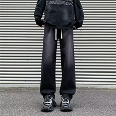 2024美式牛仔裤男款直筒长裤潮NZ007P42，男装牛仔裤，星座1116-2