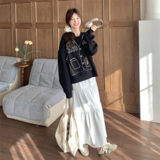现货卫衣涂鸦套装2525P165控248，女装套装/套裙，2C201