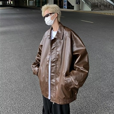 秋季青春流行男夹克文艺潮皮夹克外套HT13P68，男装夹克，星座1116-2