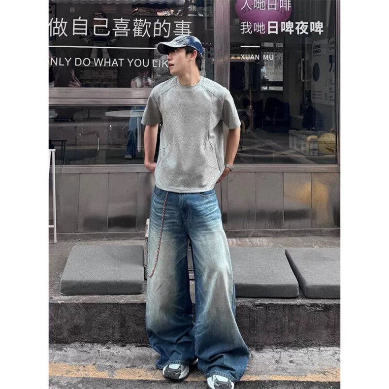 重磅太空棉320克短袖ZX0243-P40,男装T恤,星座313A(原308A-2)