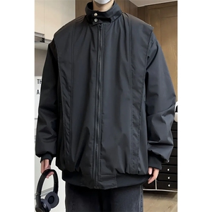 网图 纯色加厚夹棉外套棉袄 夹克DY2485-P70 加厚棉服DY2486-P80图片