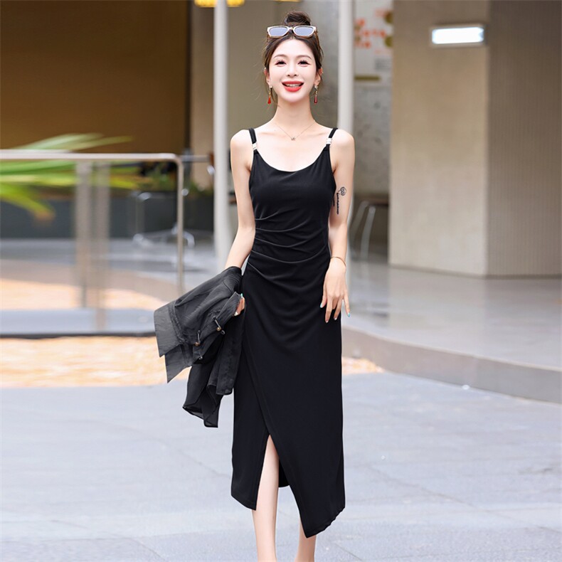 开衫吊带连衣裙套装女夏2025新款新中式国风防晒衬衫吊带裙两件套,女装套装/套裙,意芙
