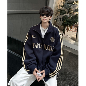 F548 P 55秋装男装休闲卫衣时尚宽松外套运动男装图片
