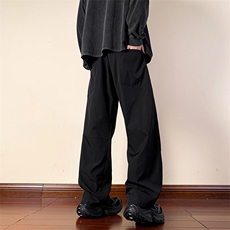 巴家弯刀休闲美式高街阔腿裤机能冲锋裤长裤K8539-P27【特价】，男装休闲裤，电商A007