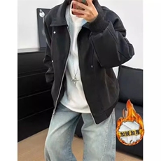 翻领皮衣外套春秋季哈灵顿城市户外工装休闲男女款外套J259，男装皮衣，星座1116A（原606A-3）