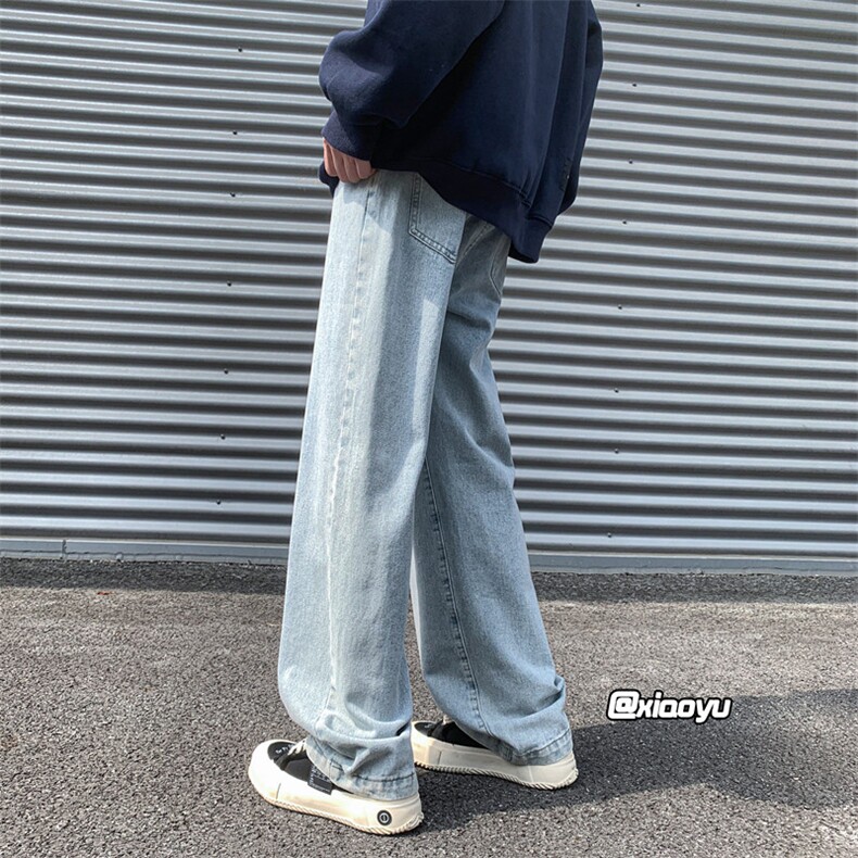 XZ616秋季新款宽松百搭纯色休闲牛仔裤TY942P45控58,男装牛仔裤,星座512A（原616）