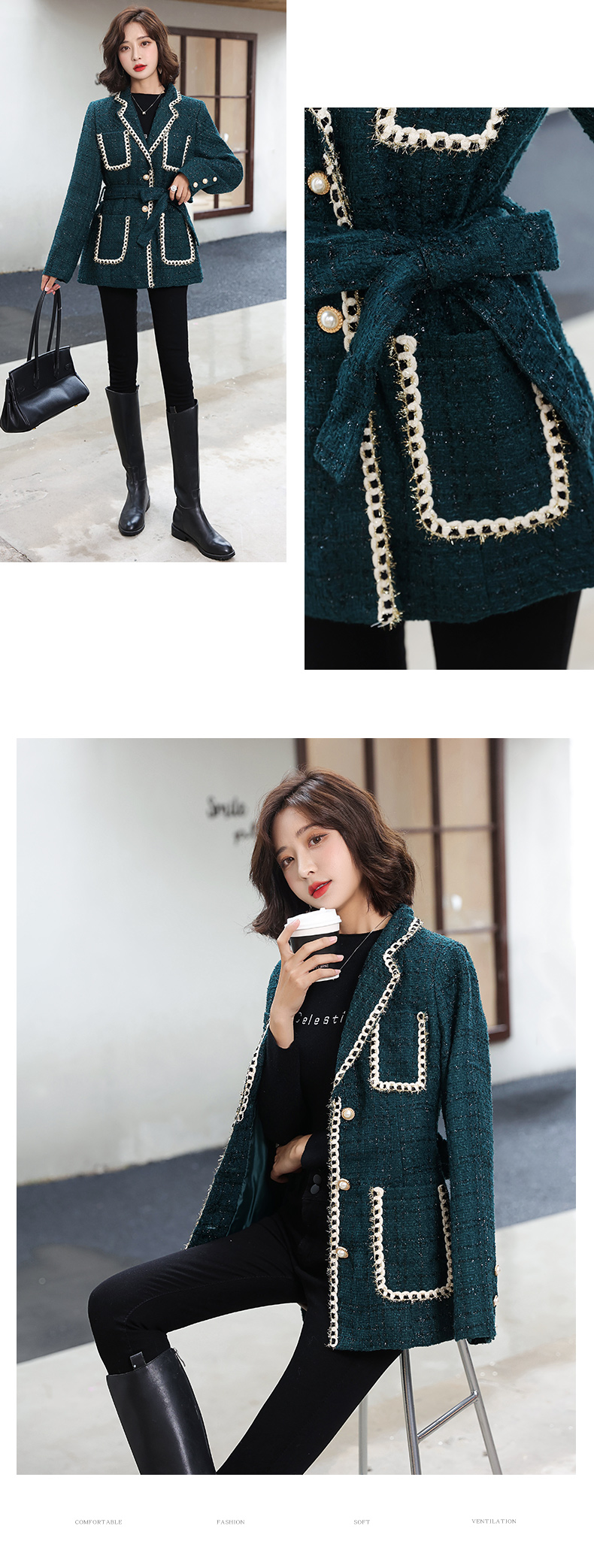F0053 1440K ÁO VEST NỮ SANTDN VEST MÙA XUÂN THU ĐÔNG TRÔNG TRẺ HƠN TUỔI THỜI TRANG NỮ G04 SẢN PHẨM MỚI