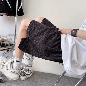 K9056/P35夏季新款个性百搭短裤男中裤沙滩裤潮男宽松休闲裤子