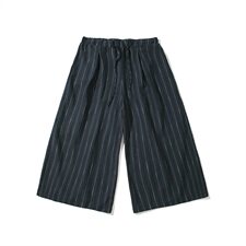 秋季宽松舒适立体剪裁长款条纹透气亚麻裤男款麻裤长裤D665P75，男装休闲裤，星座312B-2