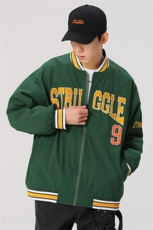 新款棒球服外套男潮牌潮流字母刺绣情侣学生夹克22103-P70控108，男装夹克，星座717
