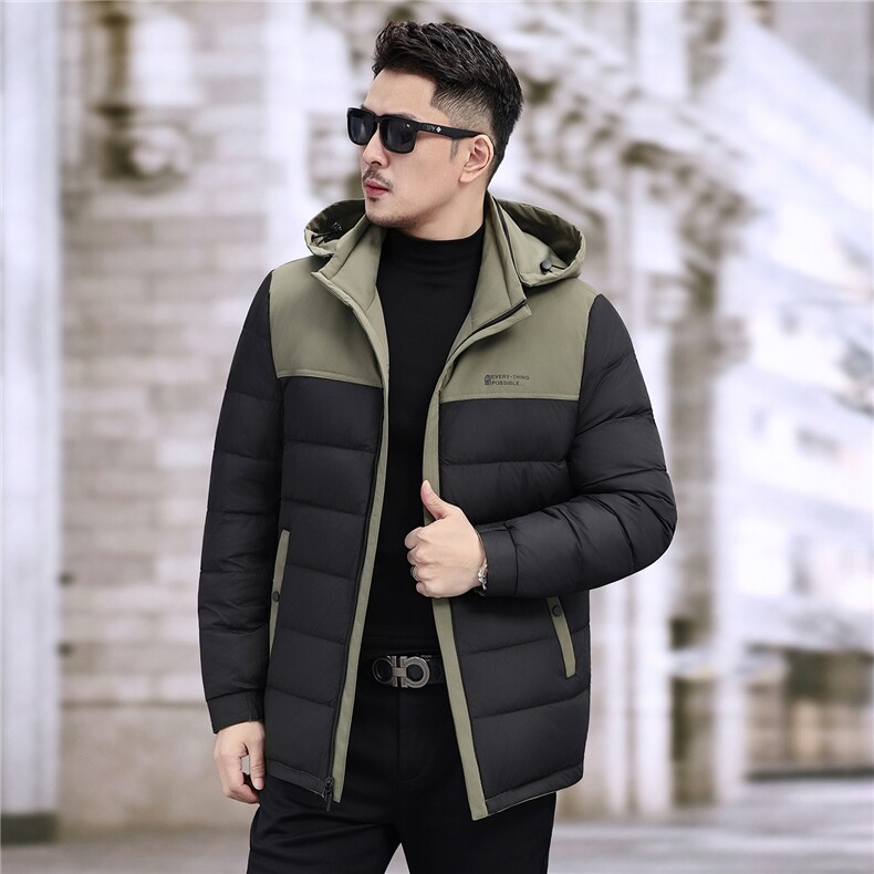 2025新款中年户外双面穿羽绒服外套男士冬款休闲一衣三穿羽绒服,男装羽绒服,钱塘723